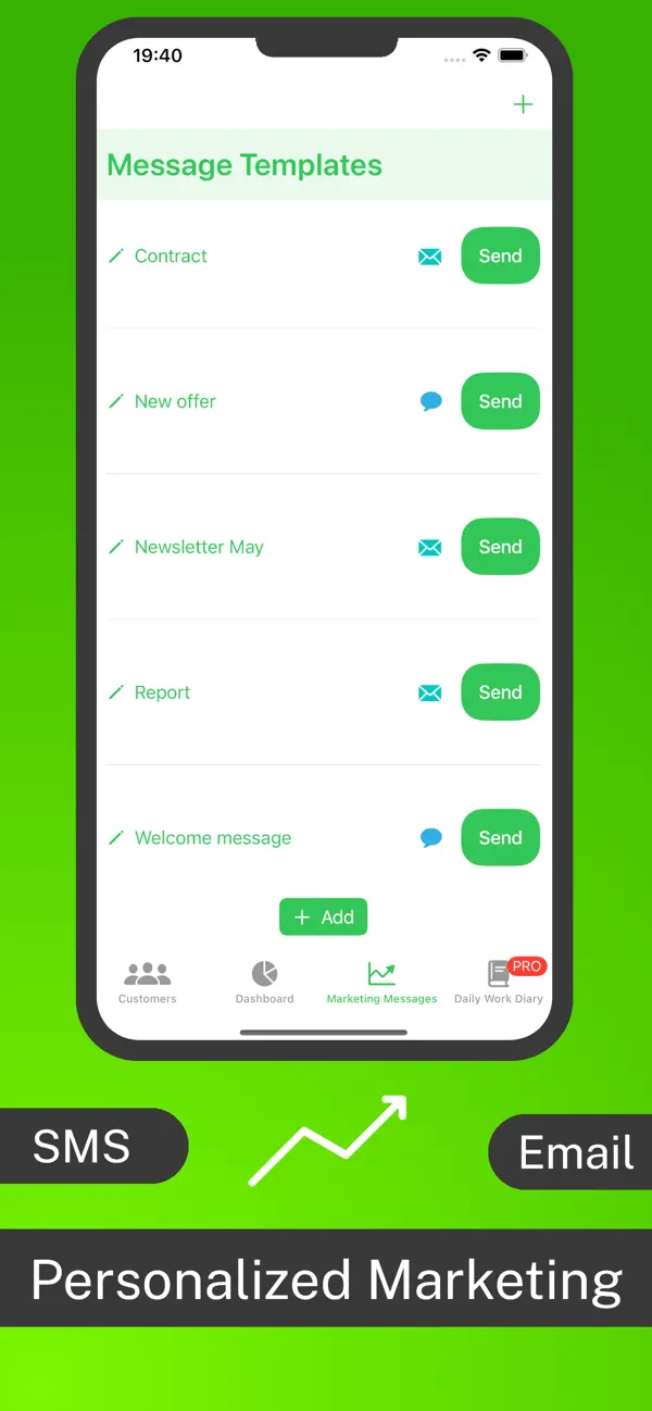 Customer List: Client Records screenshot 3
