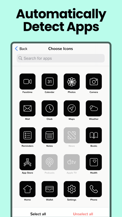 CustomKit: Icons & Backgrounds screenshot 3