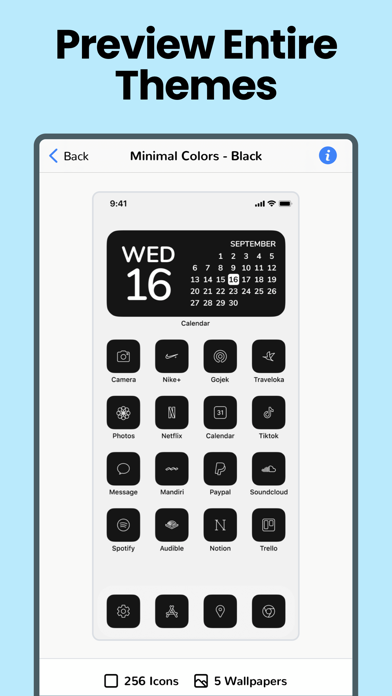 CustomKit: Icons & Backgrounds screenshot 4