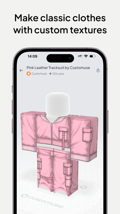 Customuse: 3D Skin Creator screenshot 5