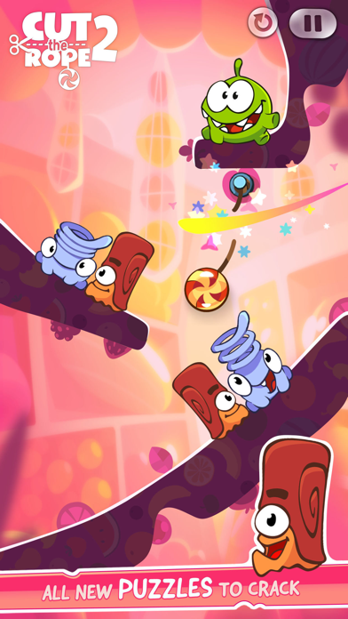 Cut the Rope 2: Om Nom's Quest screenshot 1