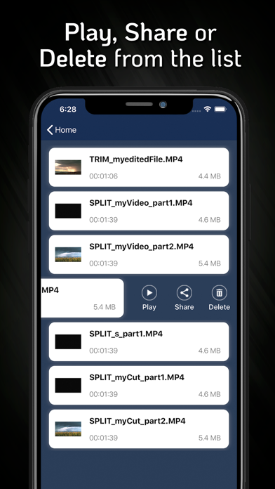 Cut, Trim, Split Video Editor screenshot 1
