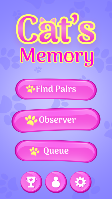 Cute Cats Memory Match Game screenshot 5