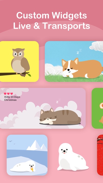 Cute pet: Self care pet widget screenshot 9