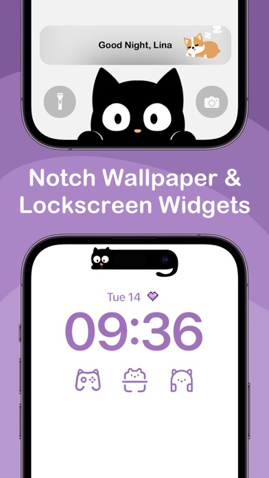 Cute pet: Self care pet widget screenshot 1
