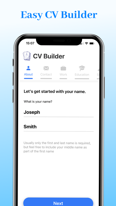 CV Builder - Perfect Resume screenshot 10