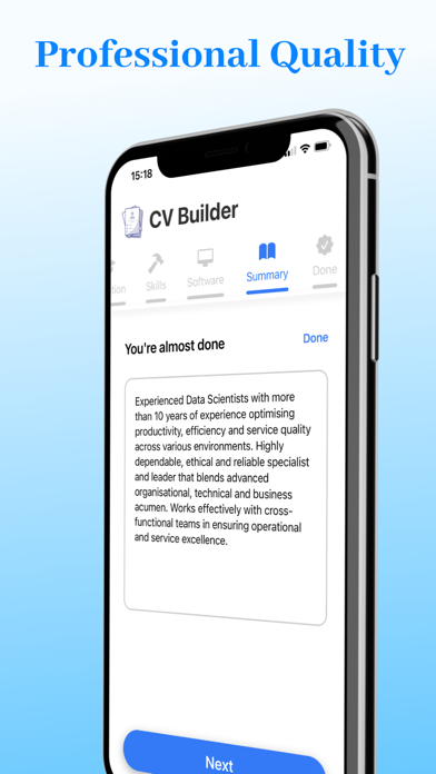 CV Builder - Perfect Resume screenshot 3