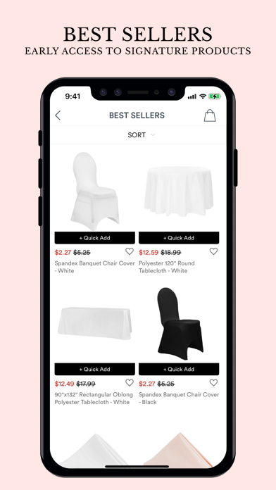CV Linens screenshot 2