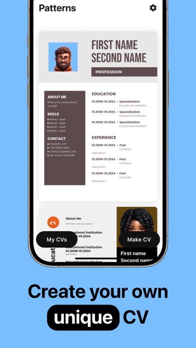 CV Maker & Resume Builder app screenshot 3