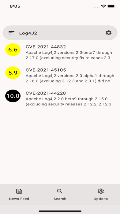 CVE Alert screenshot 2