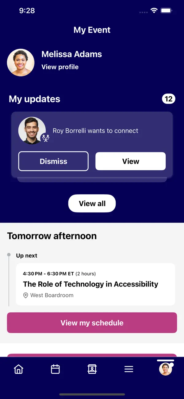 Cvent Events screenshot 1