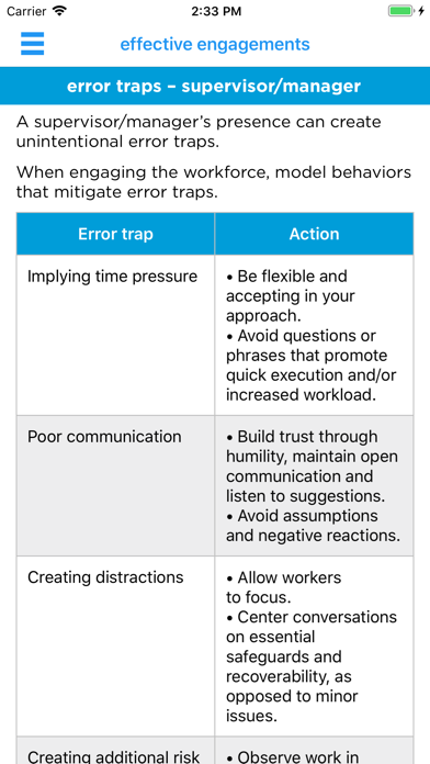 CVX Effective Engagement Guide screenshot 1