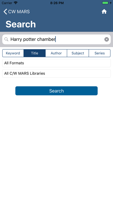 CW MARS Libraries screenshot 3