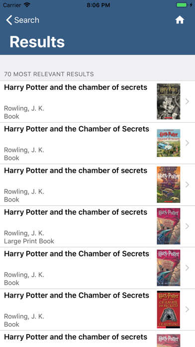 CW MARS Libraries screenshot 2