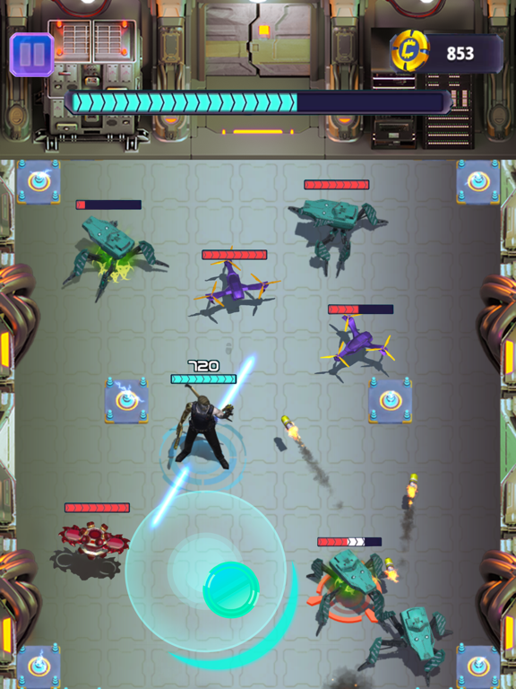 Cyber Punk Hero: Roguelike RPG screenshot 4