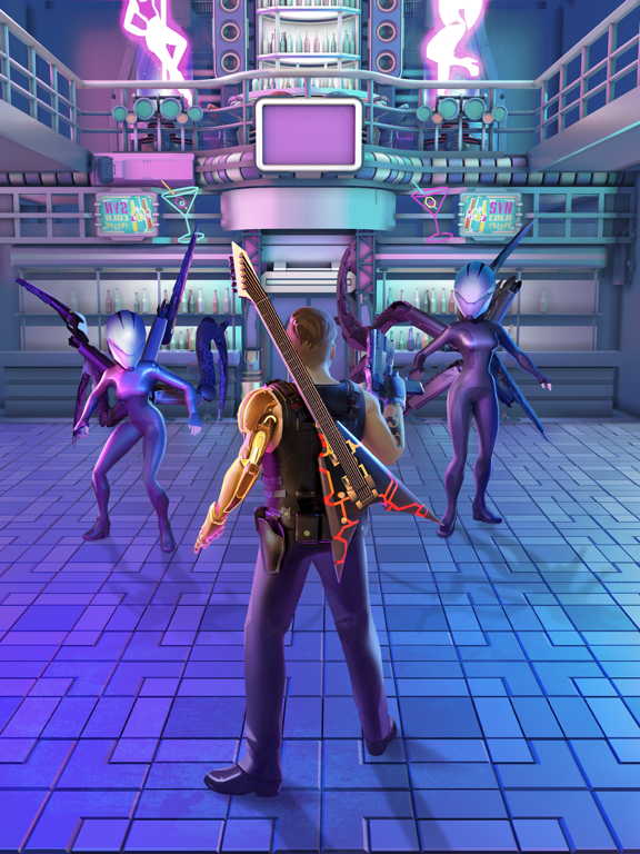 Cyber Punk Hero: Roguelike RPG screenshot 9