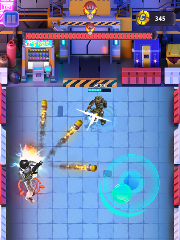 Cyber Punk Hero: Roguelike RPG screenshot 1