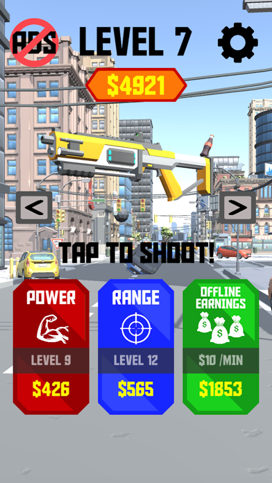 Cyborg Invasion 3D screenshot 1