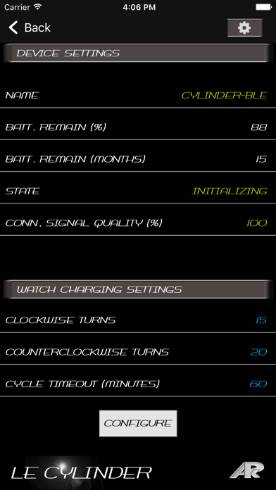 Cylinder screenshot 2
