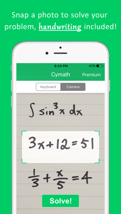 Cymath - Math Problem Solver screenshot 5