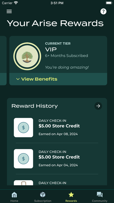 Cymbiotika Arise screenshot 2