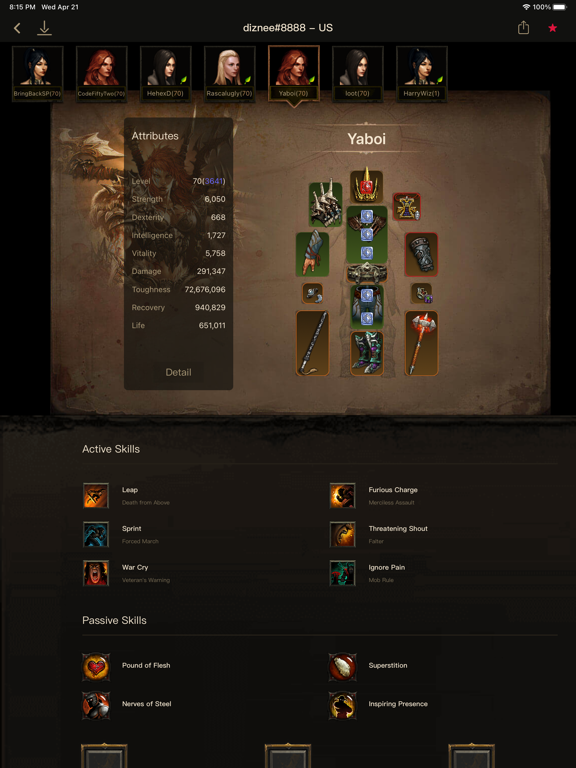D3 Buddy for Diablo 3 screenshot 9