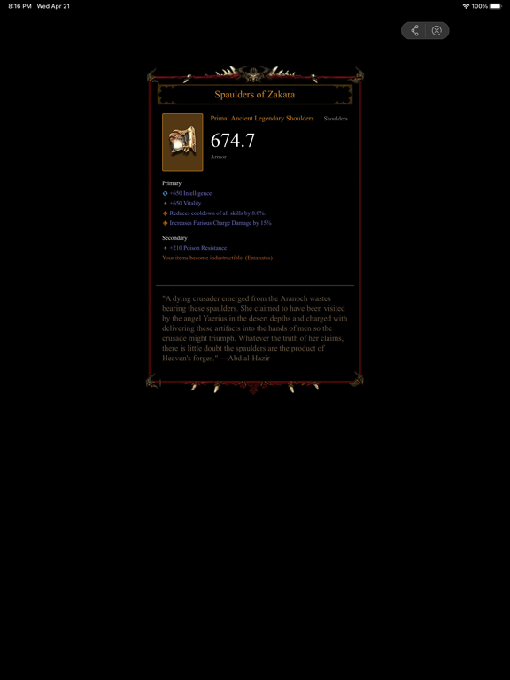 D3 Buddy for Diablo 3 screenshot 5