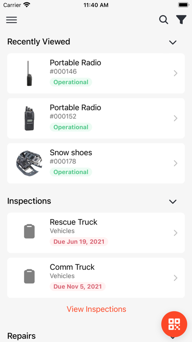 D4H Equipment Management screenshot 5