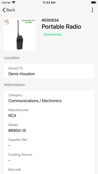 D4H Equipment Management screenshot 1