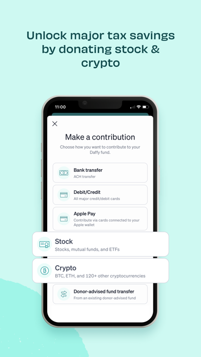 Daffy: Save, Invest, Give screenshot 4
