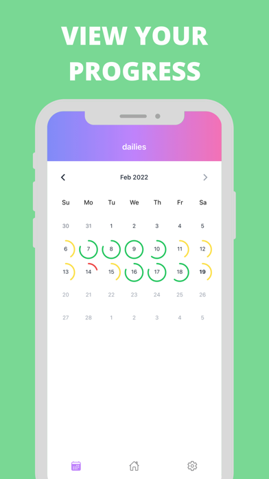 Dailies - Daily Habit Tracker screenshot 2