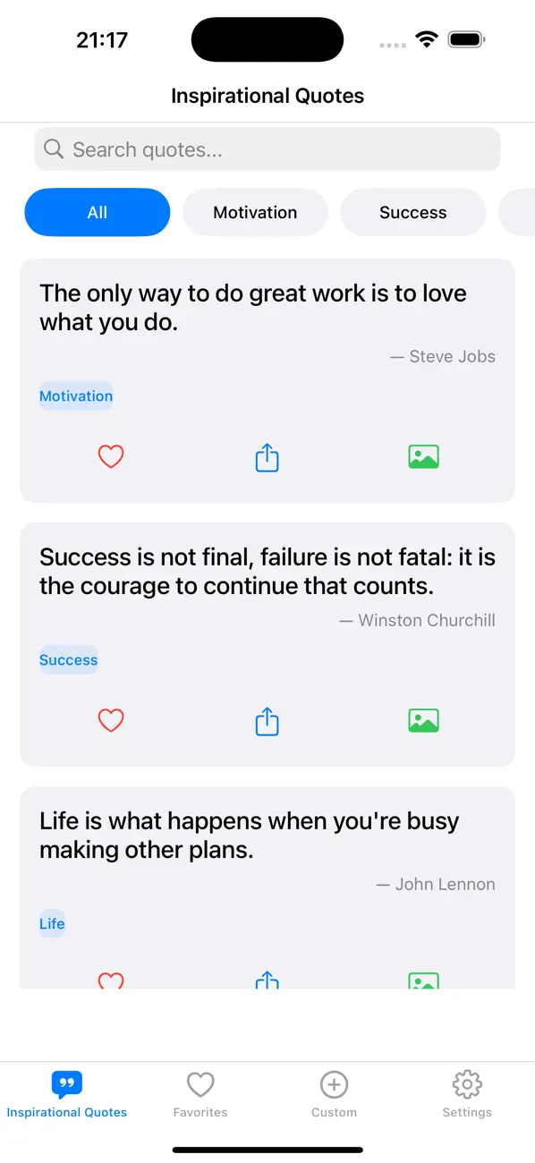 Daily Affirmations - Quotes AA screenshot 3