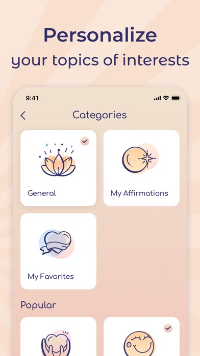 Daily Affirmations & Widgets screenshot 2