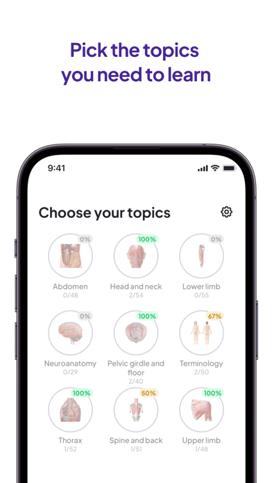 Daily Anatomy Flashcards screenshot 4
