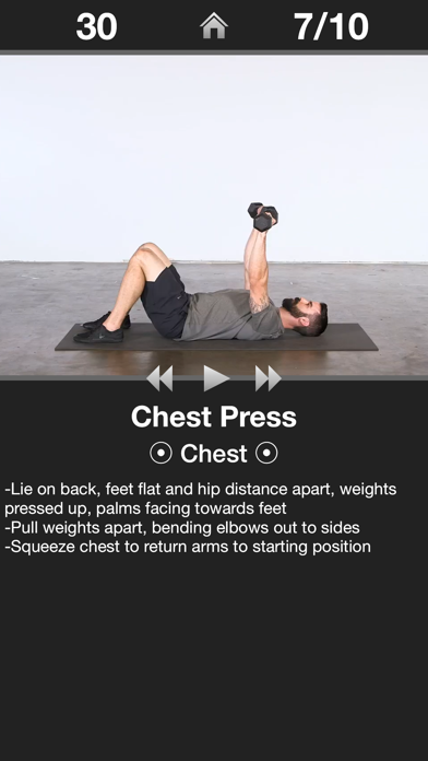 Daily Arm Workout - Trainer screenshot 2