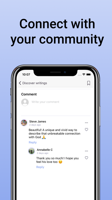 Daily Bread Christian Writing screenshot 2