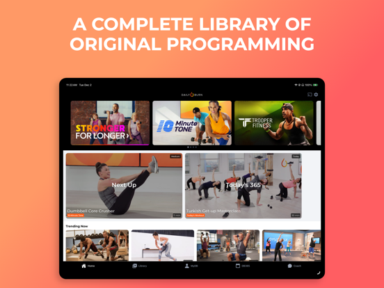 Daily Burn: Workout Coach screenshot 1