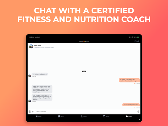 Daily Burn: Workout Coach screenshot 3
