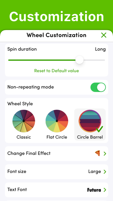Daily Decision Wheel screenshot 2