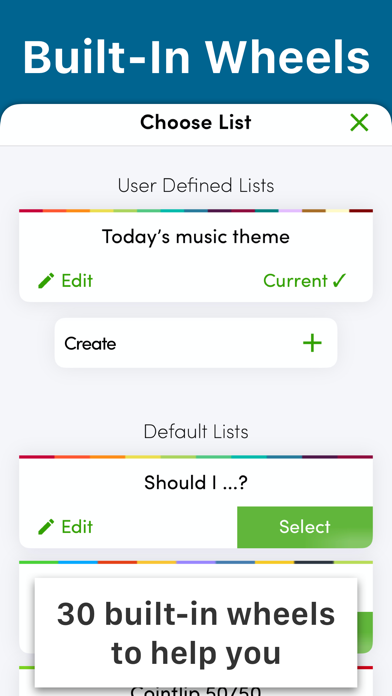 Daily Decision Wheel screenshot 1