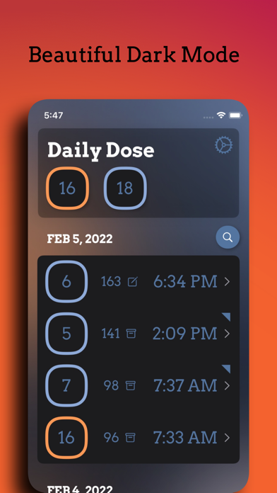 Daily Dose - Insulin Tracker screenshot 2
