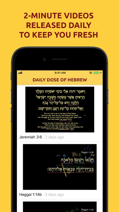 Daily Dose of Hebrew screenshot 2
