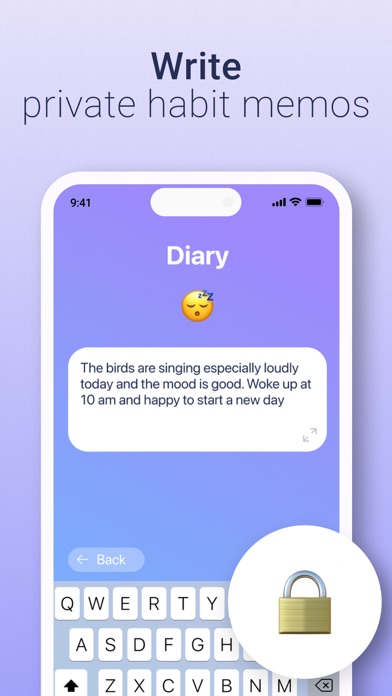 Daily Habit Tracker • About Me screenshot 5