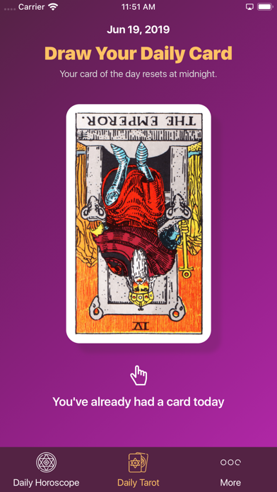 Daily Horoscope - Tarot Reader screenshot 2