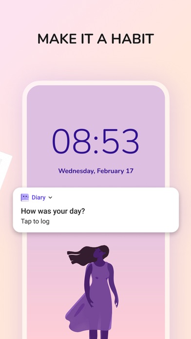 Daily Journal: Diary with Lock screenshot 2