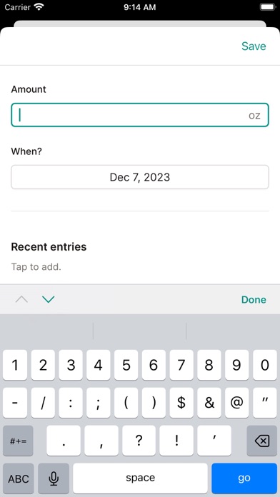 Daily Log App screenshot 2