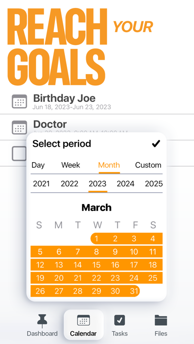 Daily Planner Calender Agenda screenshot 1