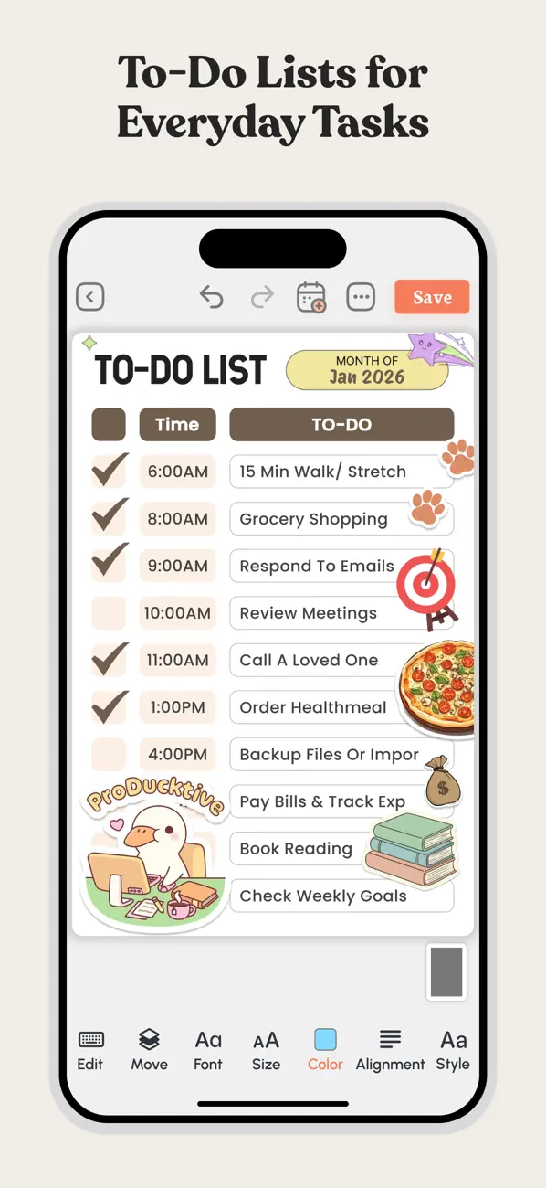 Daily Planner & To Do List screenshot 4