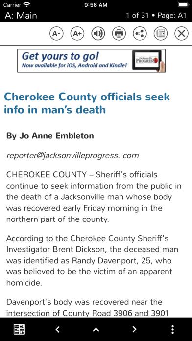 Daily Progress-Jacksonville,TX screenshot 3