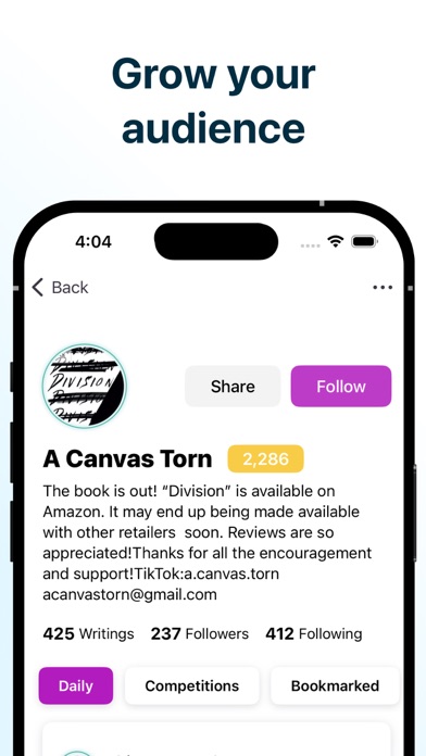 Daily Prompt: Writing Prompts screenshot 2